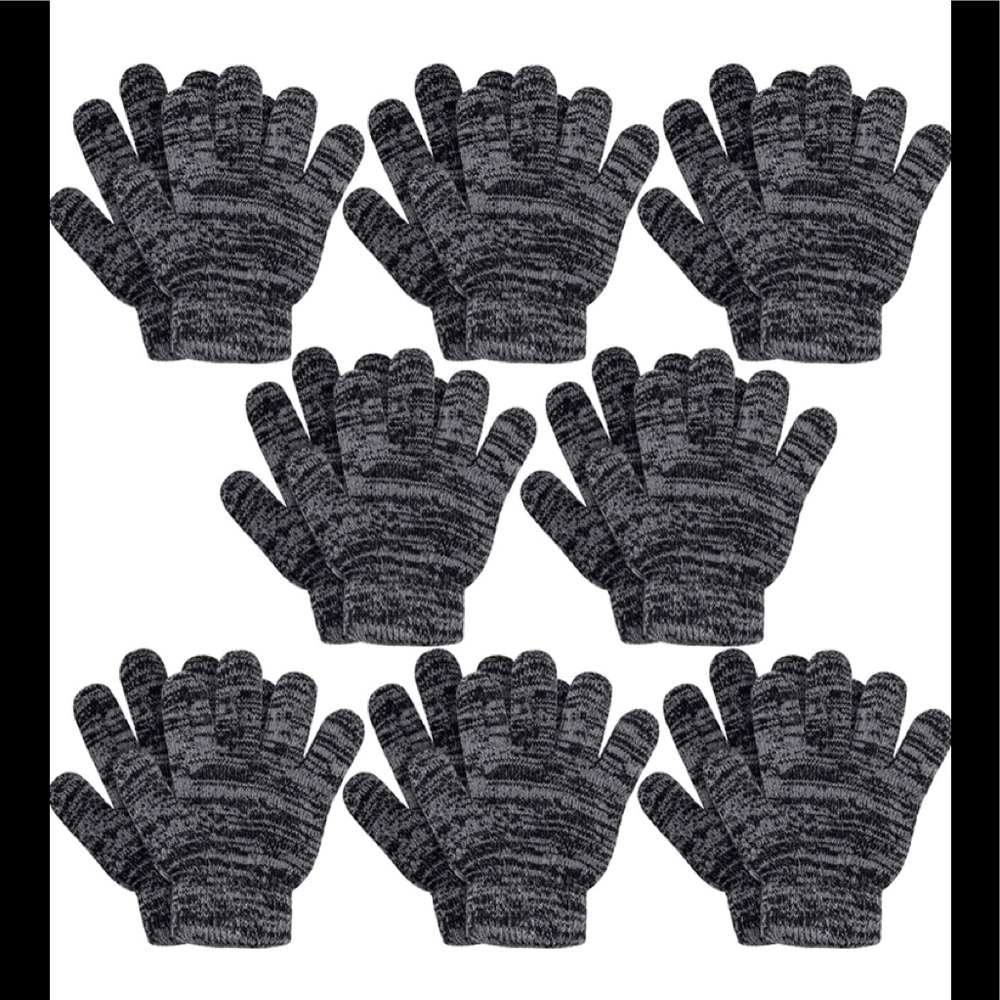 NWT 8 Pairs Winter Knit Gloves